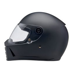 BILTWELL LANE SPLITTER HELMET FLAT BLACK