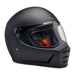 BILTWELL LANE SPLITTER HELMET FLAT BLACK