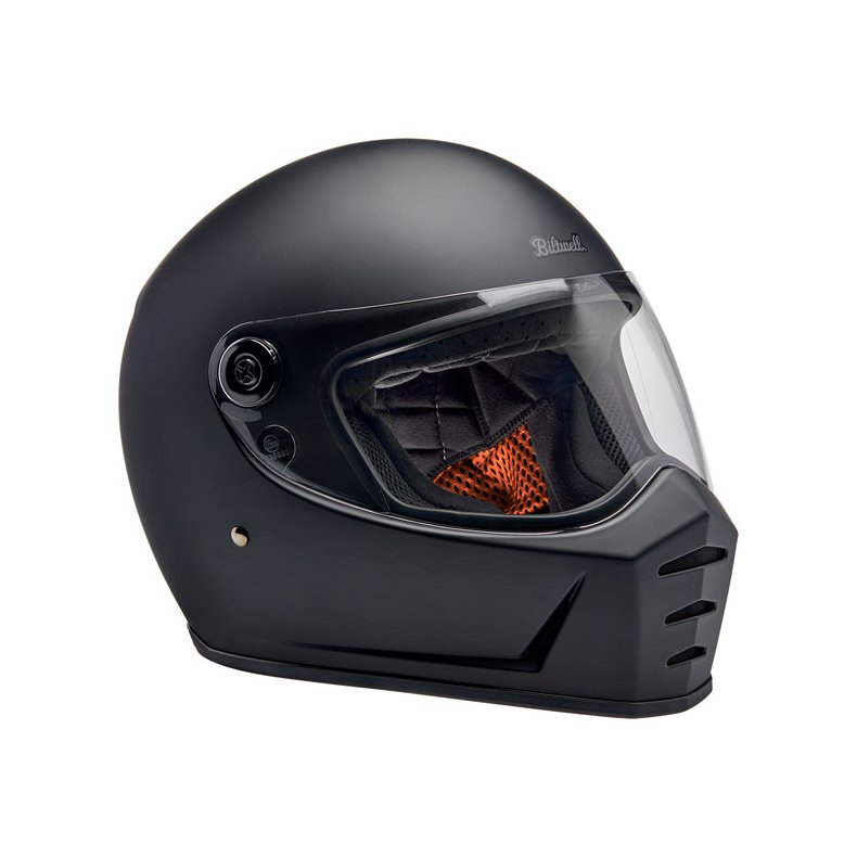 BILTWELL LANE SPLITTER HELMET FLAT BLACK