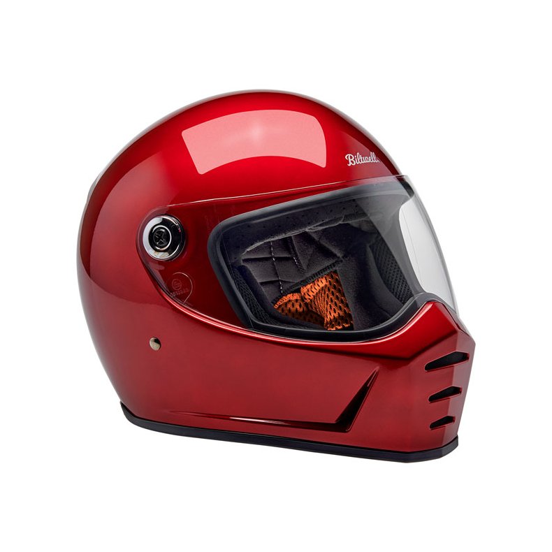 BILTWELL LANE SPLITTER HELMET CHERRY RED
