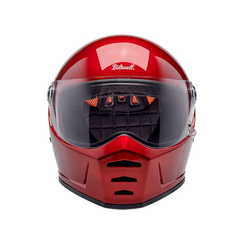 BILTWELL LANE SPLITTER HELMET CHERRY RED