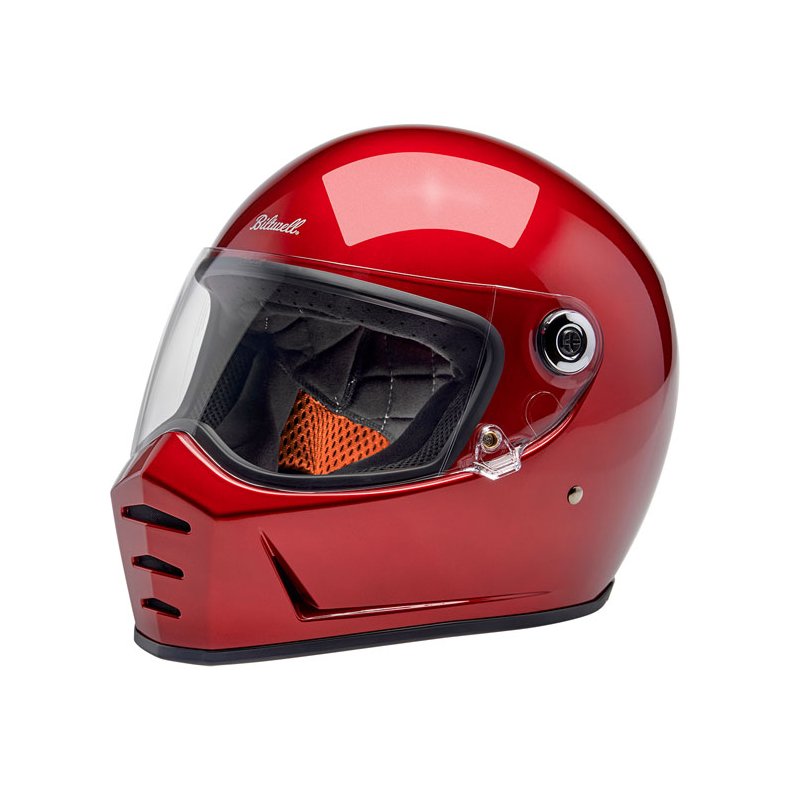 BILTWELL LANE SPLITTER HELMET CHERRY RED