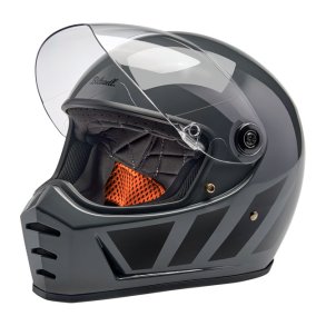 BILTWELL LANE SPLITTER HELMET GREY INERTIA