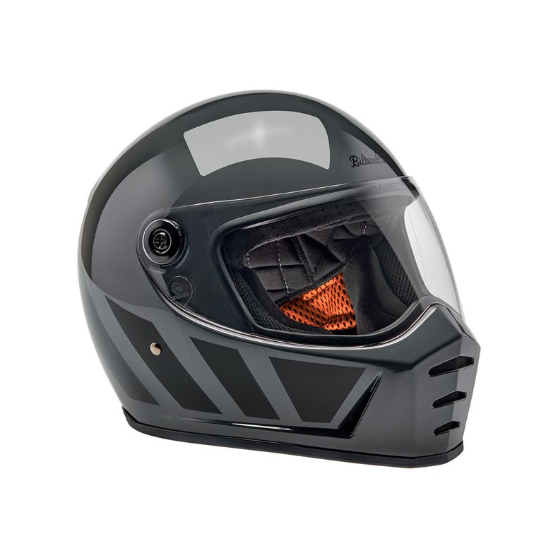 BILTWELL LANE SPLITTER HELMET GREY INERTIA