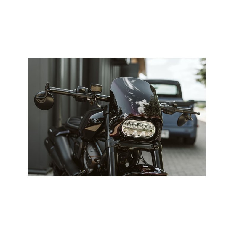 KILLER CUSTOM, 'ROAD WARRIOR' HEADLAMP FAIRING MASK 21-23 Sportster S RH1250S