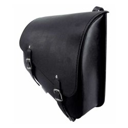 LONGRIDE, LEATHER FRAME BAG BLACK