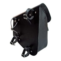 LEATHER SWINGARM BAG, SOFTAIL-STIVSTEL
