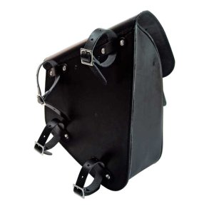 LEATHER SWINGARM BAG, SOFTAIL-STIVSTEL