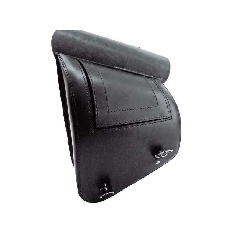 LEATHER SWINGARM BAG, SOFTAIL-STIVSTEL