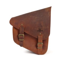 LONGRIDE, LEATHER FRAME BAG BROWN 82-21 xl