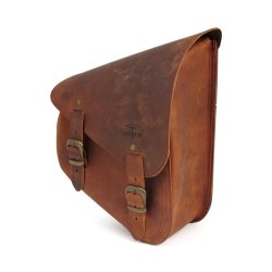 LONGRIDE, LEATHER FRAME BAG BROWN 82-21 xl