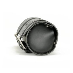 LONGRIDE, GENUINE LEATHER TOOL ROLL 2L. SMOOTH BLACK