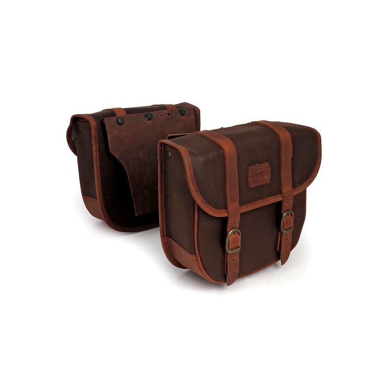 LONGRIDE, THROW OVER SADDLEBAGS WAXED COTTON, 3 FARVER.