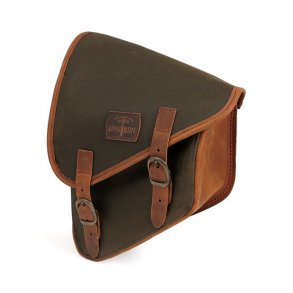 LONGRIDE, WAXED COTTON SWINGARM BAG