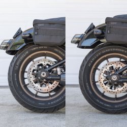 Burly, Stiletto rear mono M8 Softail shock