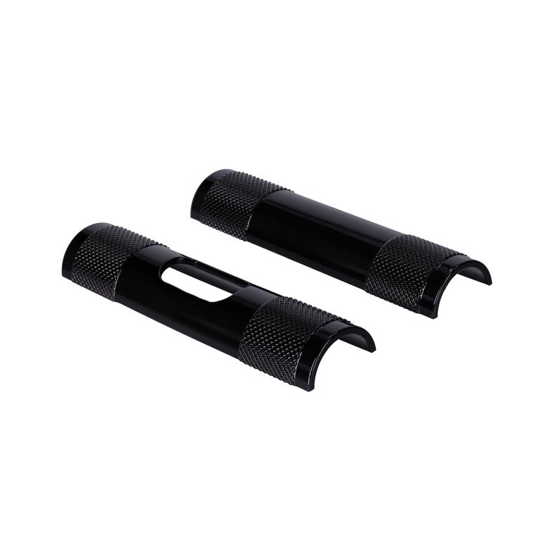 MCS, 1-1/4" to 1" riser reducer sleeve set. Black Riser sleeves 