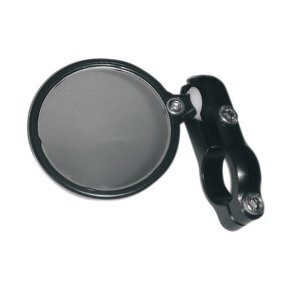 MIRROR BAR END BLINDSIGHT LEFT BLACK