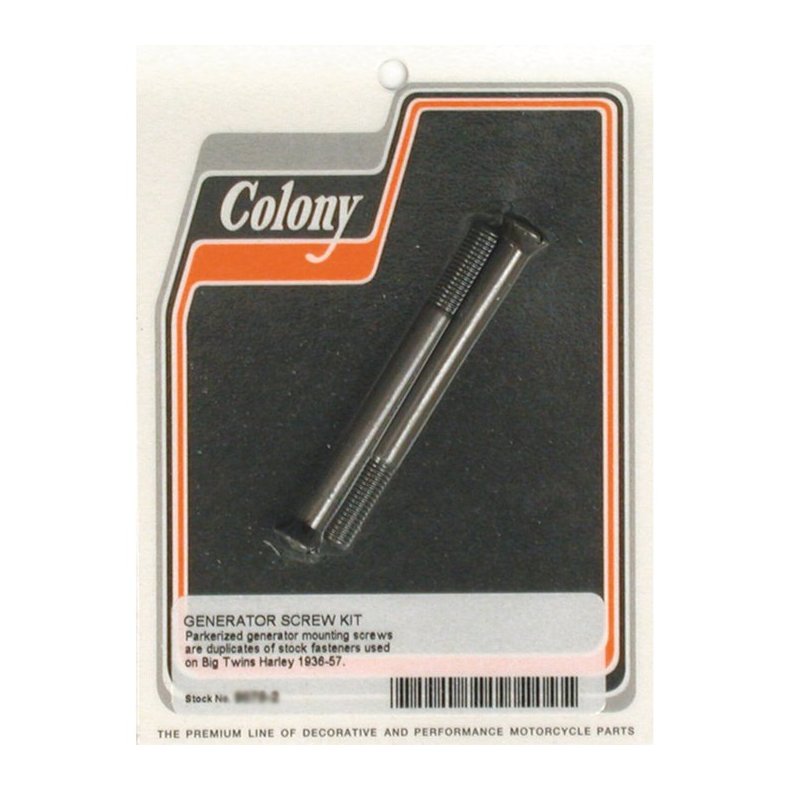 Colony generator mount kit, OEM style  36-57 bt.