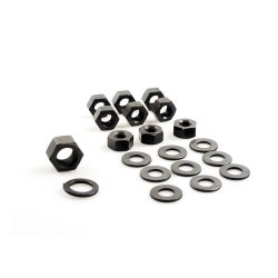 COLONY TRANSM SIDE COVER MOUNT, HEX BLACK PARKERIZED KIT 36-86 