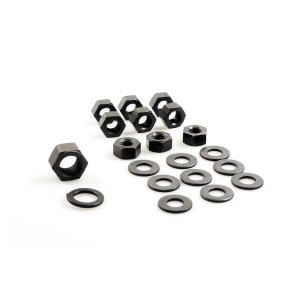 COLONY TRANSM SIDE COVER MOUNT, HEX BLACK PARKERIZED KIT 36-86 