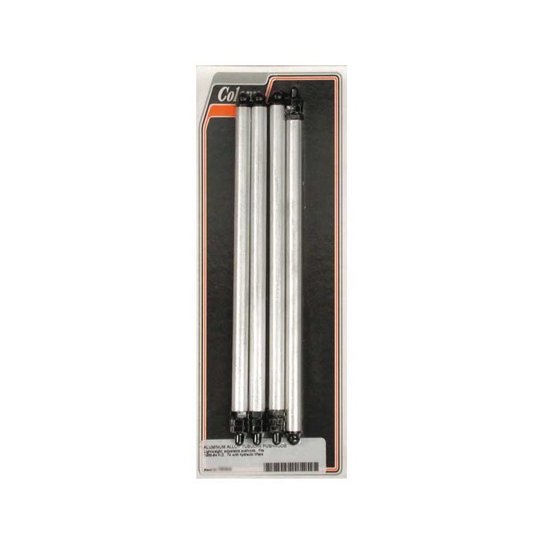 COLONY,66-84 SHOVEL ALUMINUM ADJ. PUSHROD SET