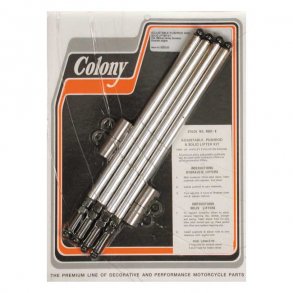 COLONY, ALUMINUM ADJ. PUSHROD SOLID CONVERSION KIT. EVO B.T. 