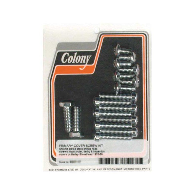 COLONY PRIM. MOUNT KIT CHROME  Fits: > 70-80 B.T