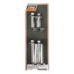 COLONY CYL HEAD BOLT KIT CHROME; 12-POINT DOMED