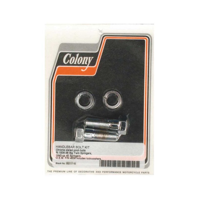 COLONY SPRINGER HANDLEBAR PINCH BOLTS