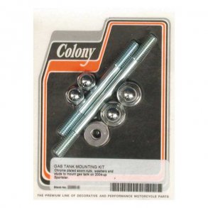 COLONY GAS TANK MOUNT KIT CHROME ALLEN Fits: > 04-17 XL