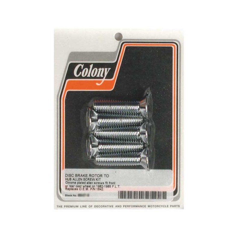 COLONY BRAKE ROTOR BOLT KIT