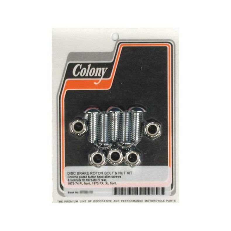 COLONY BRAKE ROTOR BOLT KIT