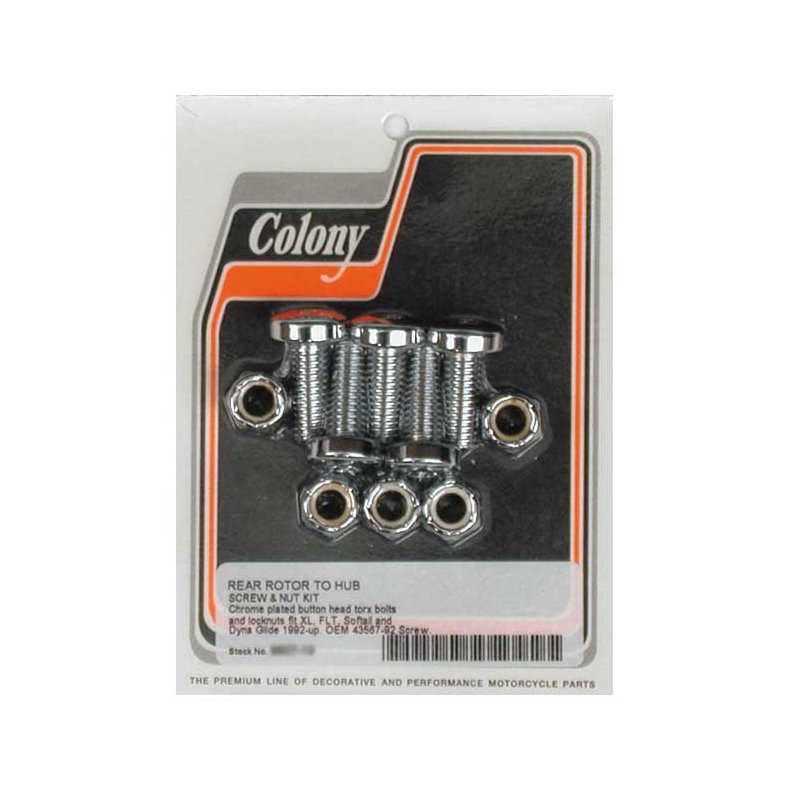 COLONY BRAKE ROTOR BOLT KIT