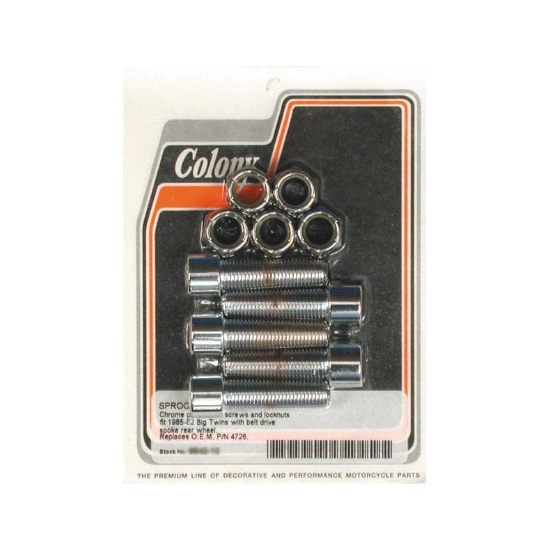 COLONY SPROCKET BOLT &amp; NUT KIT