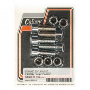COLONY SPROCKET BOLT & NUT KIT
