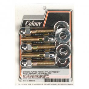 COLONY SPROCKET BOLT & NUT KIT