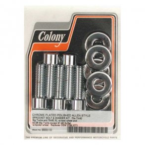 COLONY SPROCKET BOLT & NUT KIT