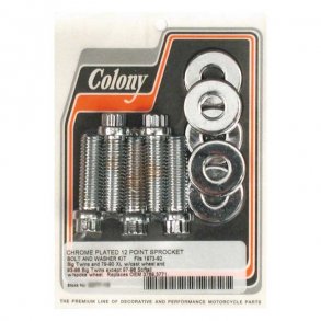  COLONY SPROCKET BOLT & NUT KIT