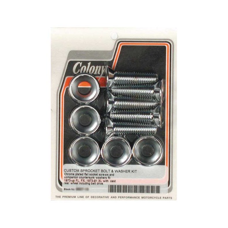 COLONY SPROCKET BOLT &amp; NUT KIT