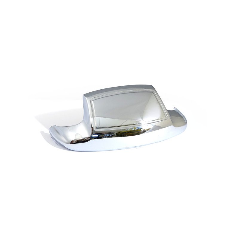 FRONT FENDER TIP BLACK, PLAIN  Fits: > 49-84 B.T.