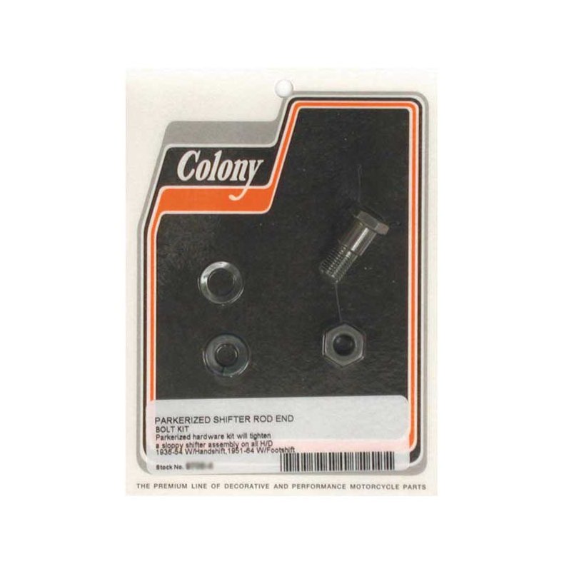 COLONY SHIFTER ROD END BOLT KIT