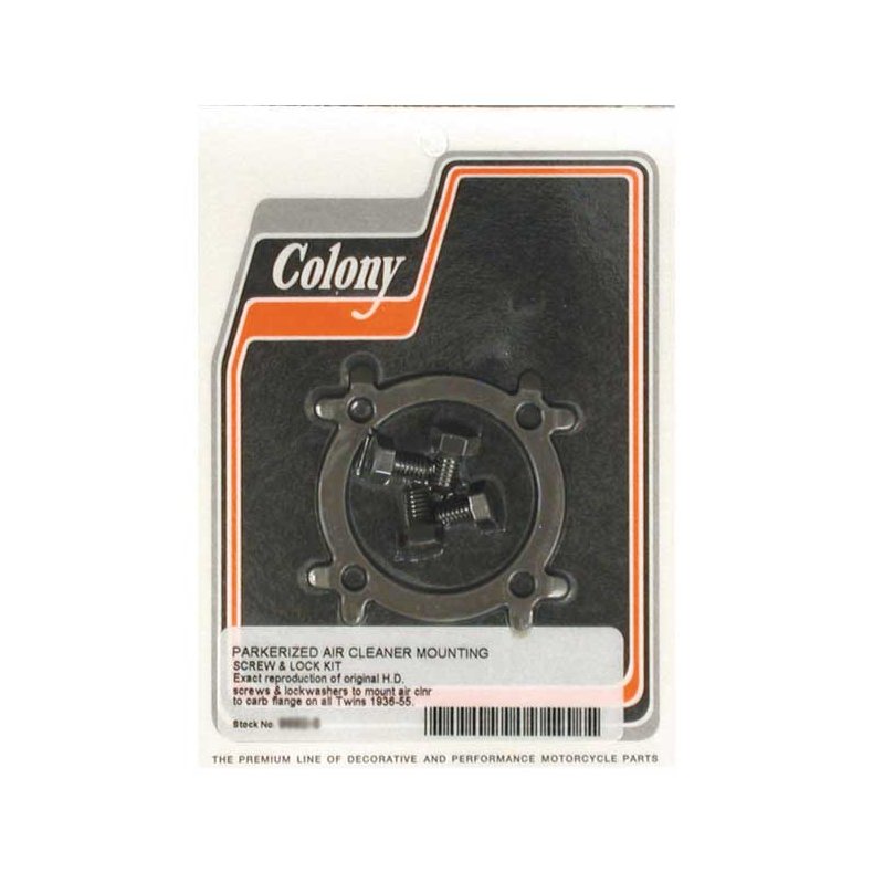 COLONY AIRCLEANER MOUNT SCREW &amp; LOCK KT