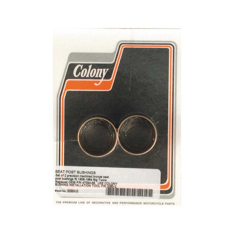 COLONY SEAT POST BUSHING SET