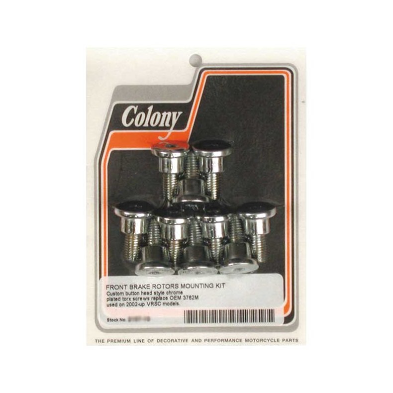 COLONY BRAKE ROTOR BOLT KIT