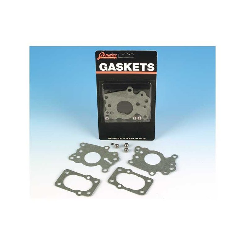 JAMES OIL PUMP GASKET &amp; SEAL KIT Fits: > 29-73 45" (750CC) FLATHEAD (NU)