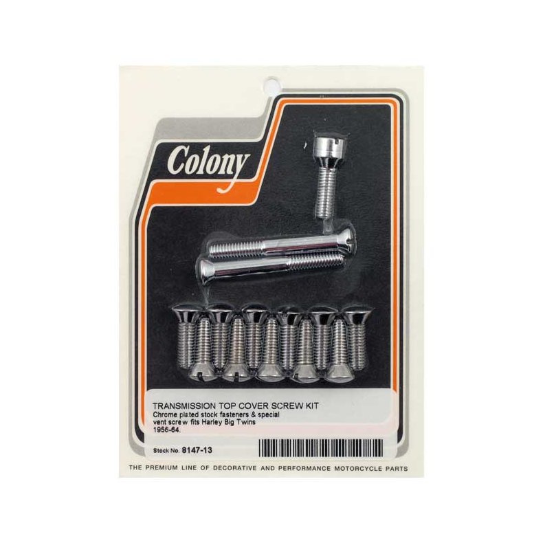 COLONY TRANSM TOP COVER SCREW KIT