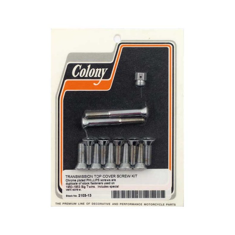 COLONY TRANSM TOP COVER SCREW KIT