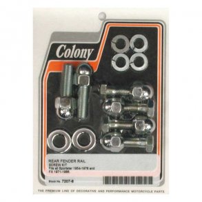 COLONY REAR FENDER MOUNT KIT, ACORN