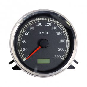 SPEEDOMETER. KMH. 'K' FACE 00-03 SOFTAIL; 95-03 FLHR