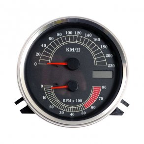 SPEEDO/TACHOMETER, KMH. 'L' FACE